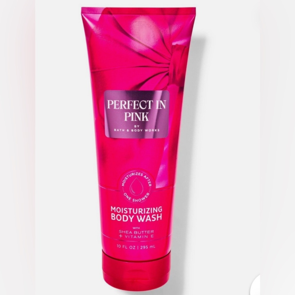 BATH & BODY WORKS Perfect In Pink Moisturizing Body Wash 10 fl oz NEW!